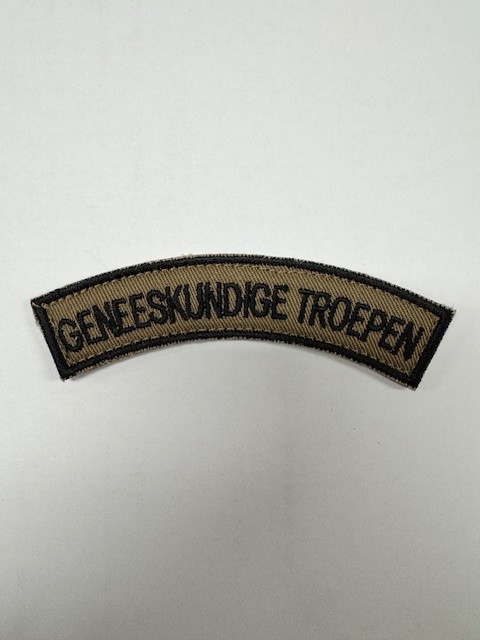 Geneeskundige Troepen Schouderembleem Khaki