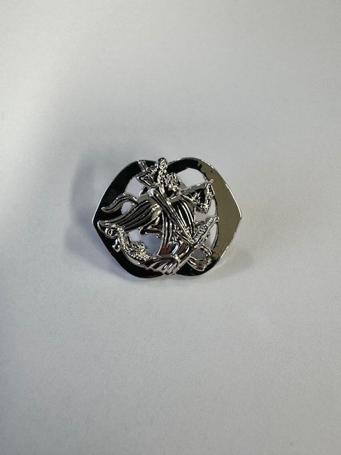 Mini Baretembleem Cavalerie Metal