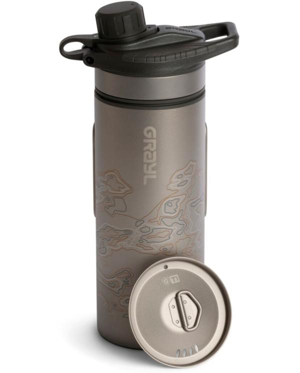 710ml GeoPress Titanium Purifier Bottle