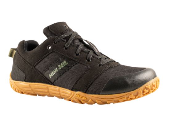 Barefoot Activity Shoe Black Wide