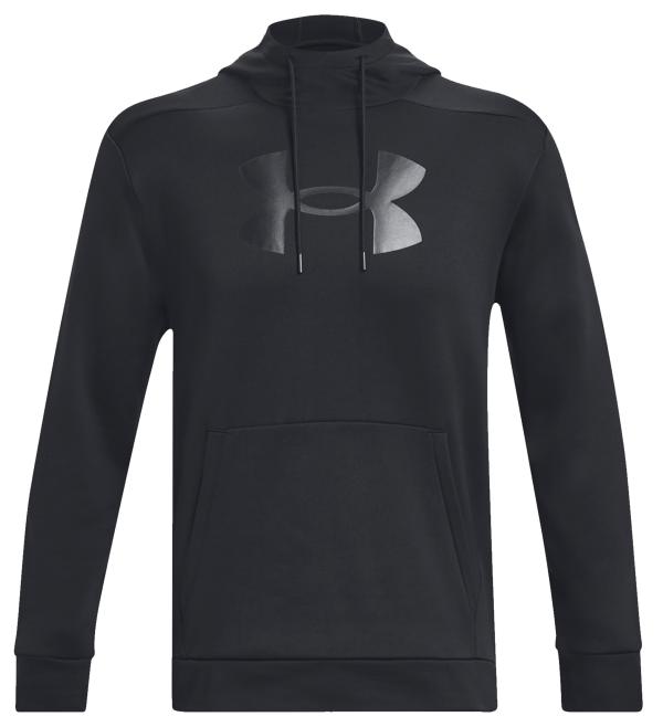 UA Fleece Big Logo Hoodie Black